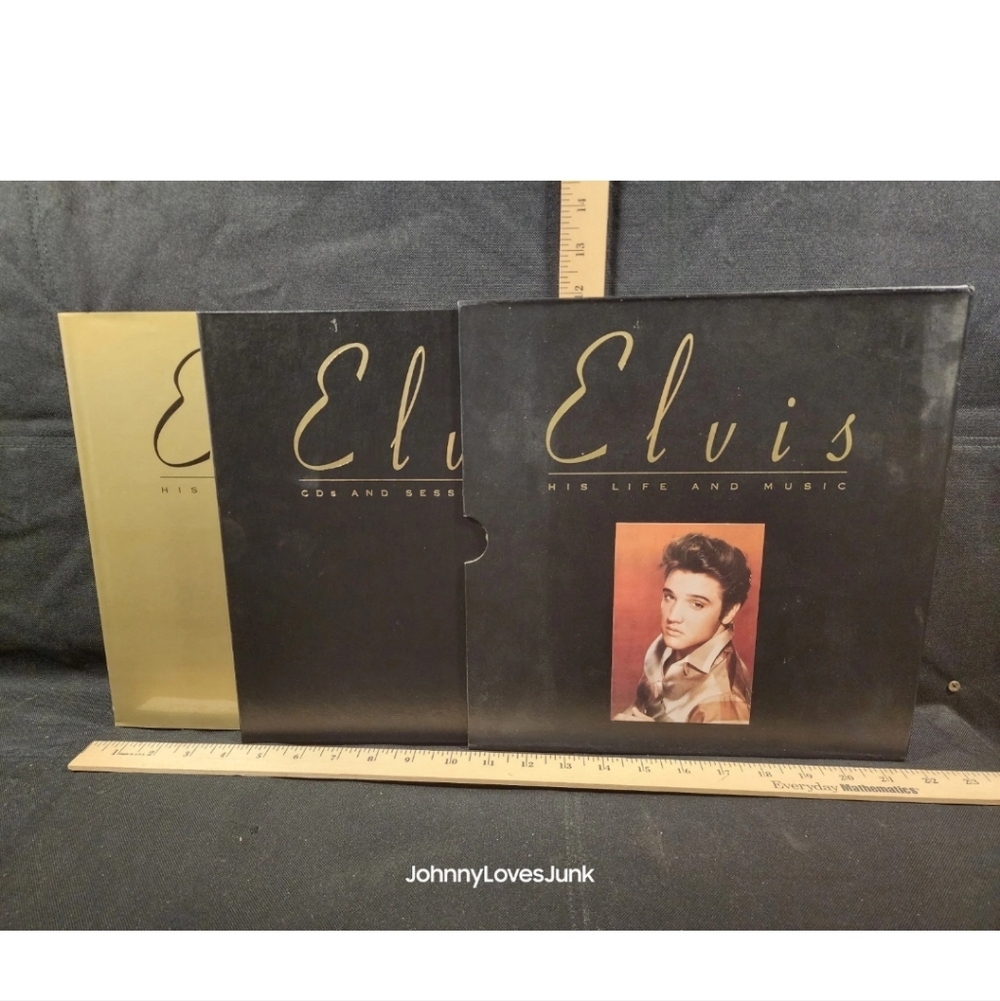 Elvis Presley: His Life and Music, (Includes 4 CDs & Session Notes) New In Box